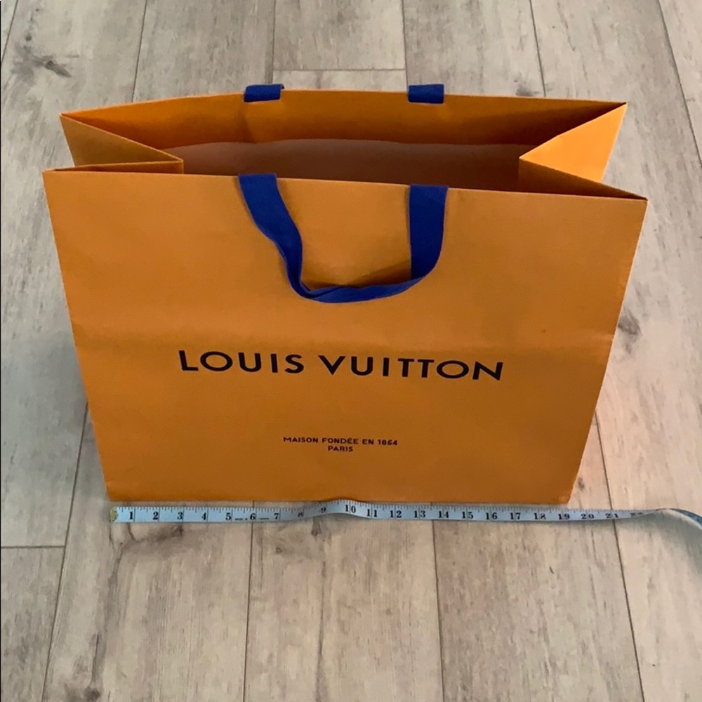 Louis Vuitton paper shopping bag large